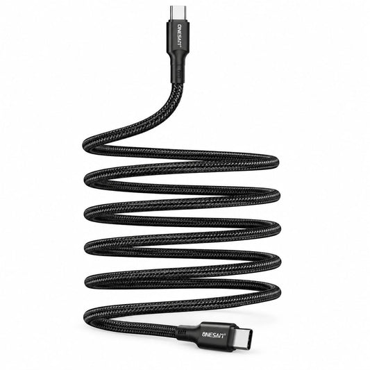 Onesam 120W Braided Type C to Type C Fast Charging Cable OS-A46