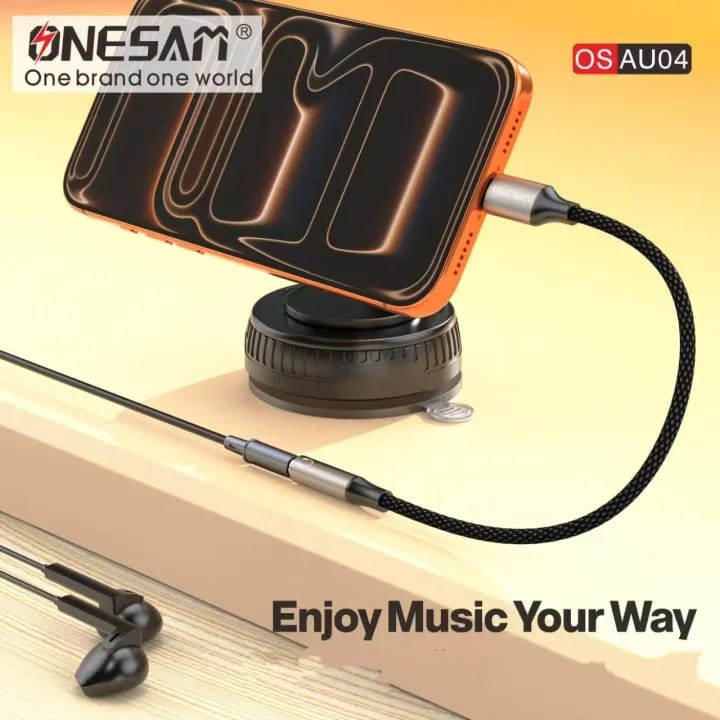 Onesam Lightning to 3.5mm Port Audio Cable AU04