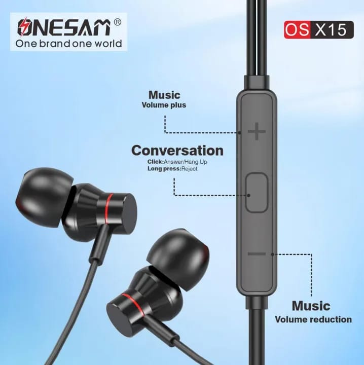 Onesam Type-C Wired Earphones X15