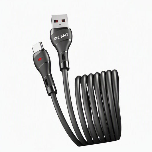 Onesam 100W Silicone Charging Cable USB-A to Type-C CA28