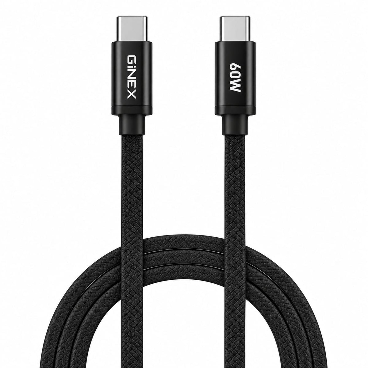 GiNEX Type-C to Type-C 60W Fast Charging Cable GX-27CC