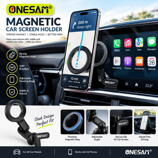 Onesam Magnetic Car Screen Phone Holder F62