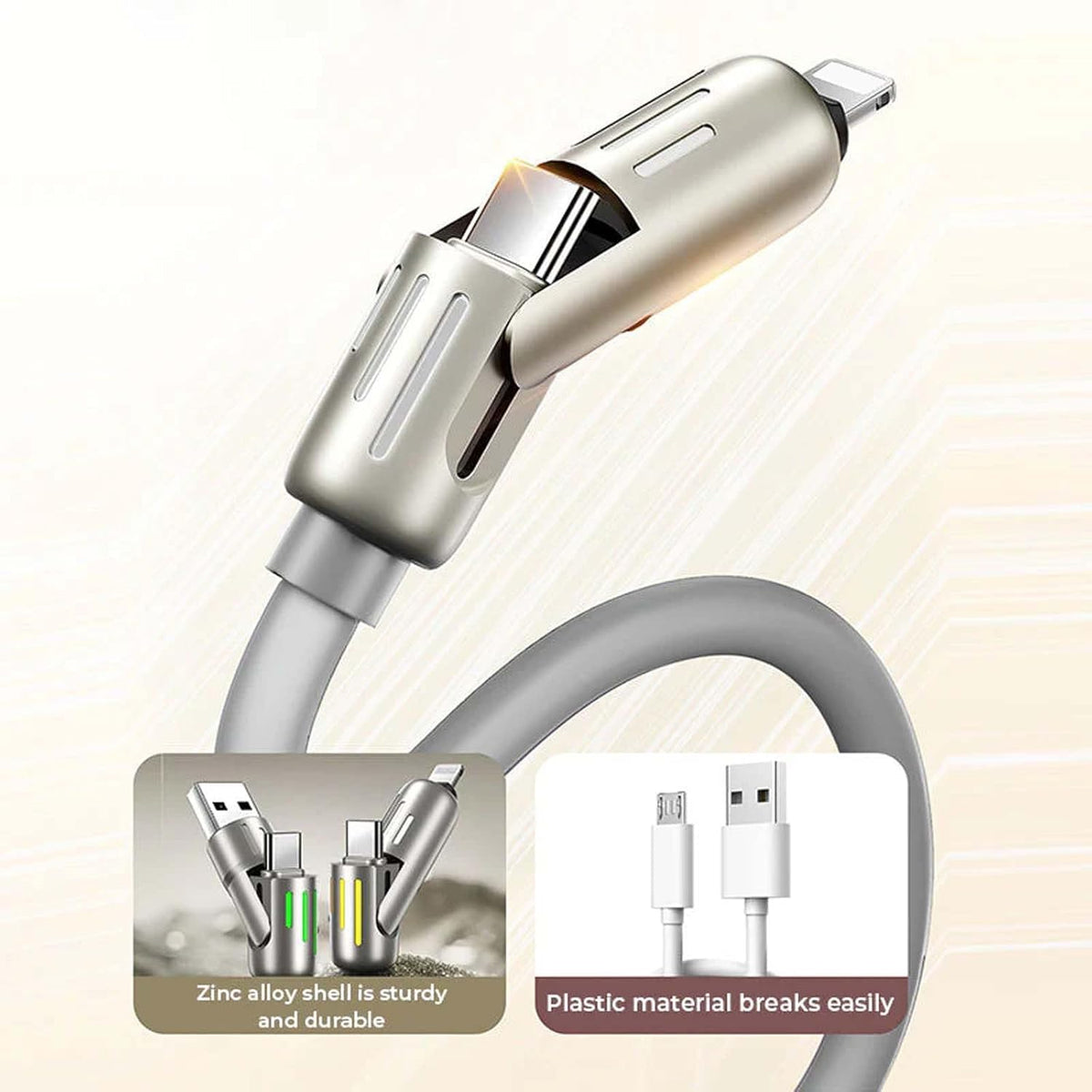 X-HANZ 4-in-1 Fast Charging Cable HL502