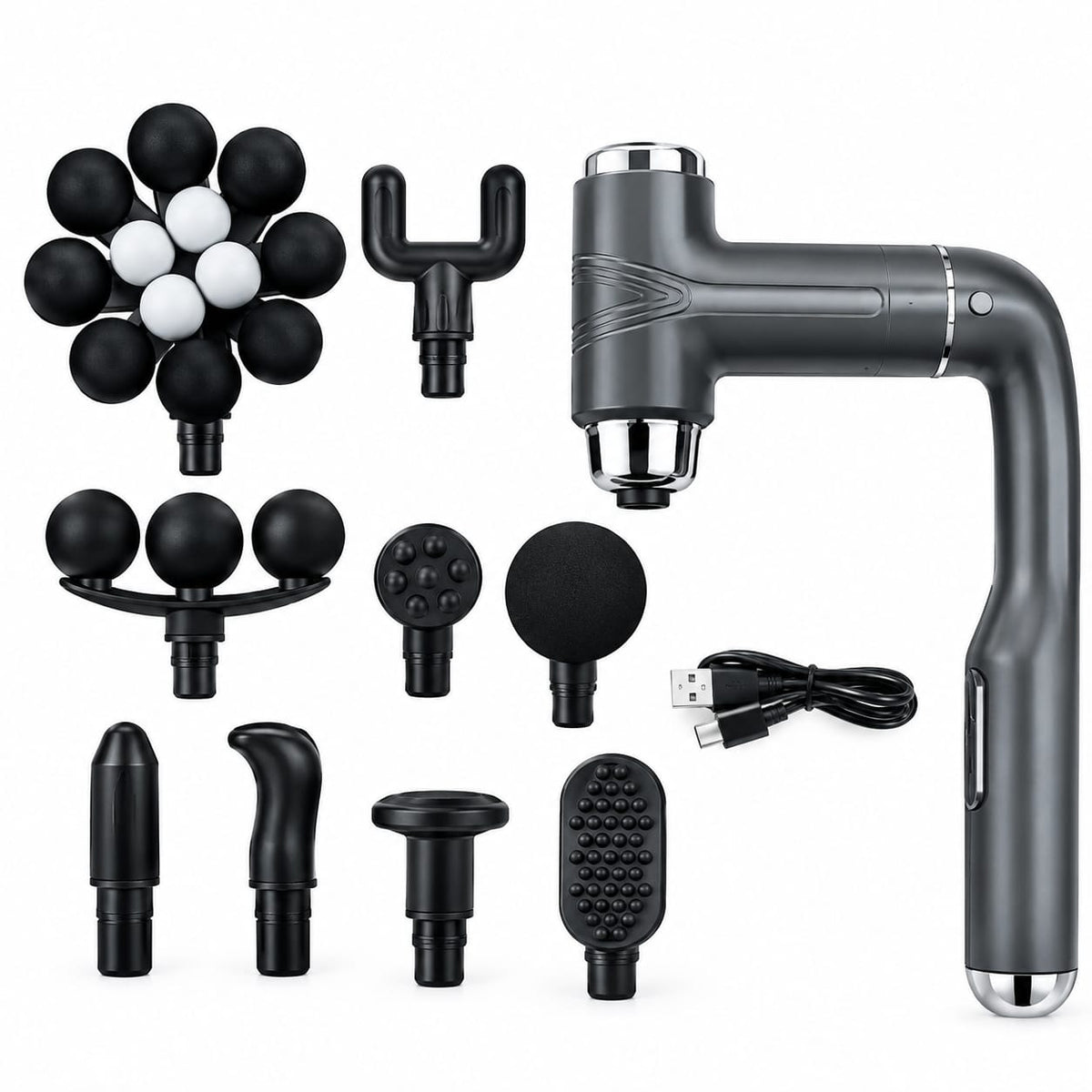 12 Head Multifunctional Massage Gun CY-014-2