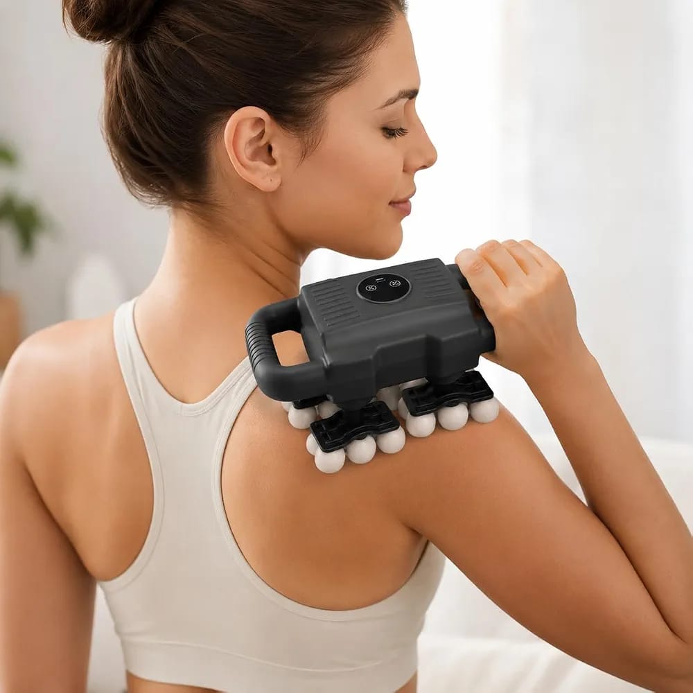 24-Head Multifunctional Fascia Massage Gun JY-0116-A