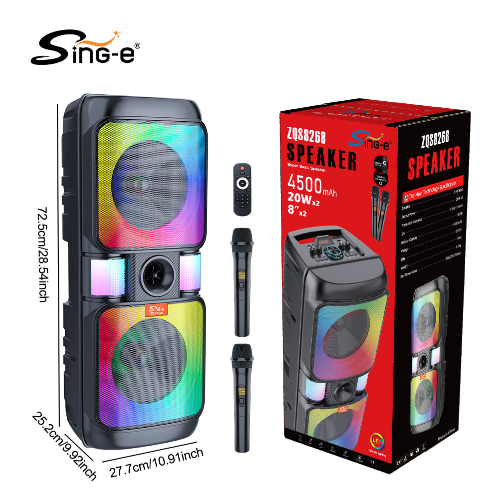SinG-e Wireless Bluetooth Speaker ZQS-8268