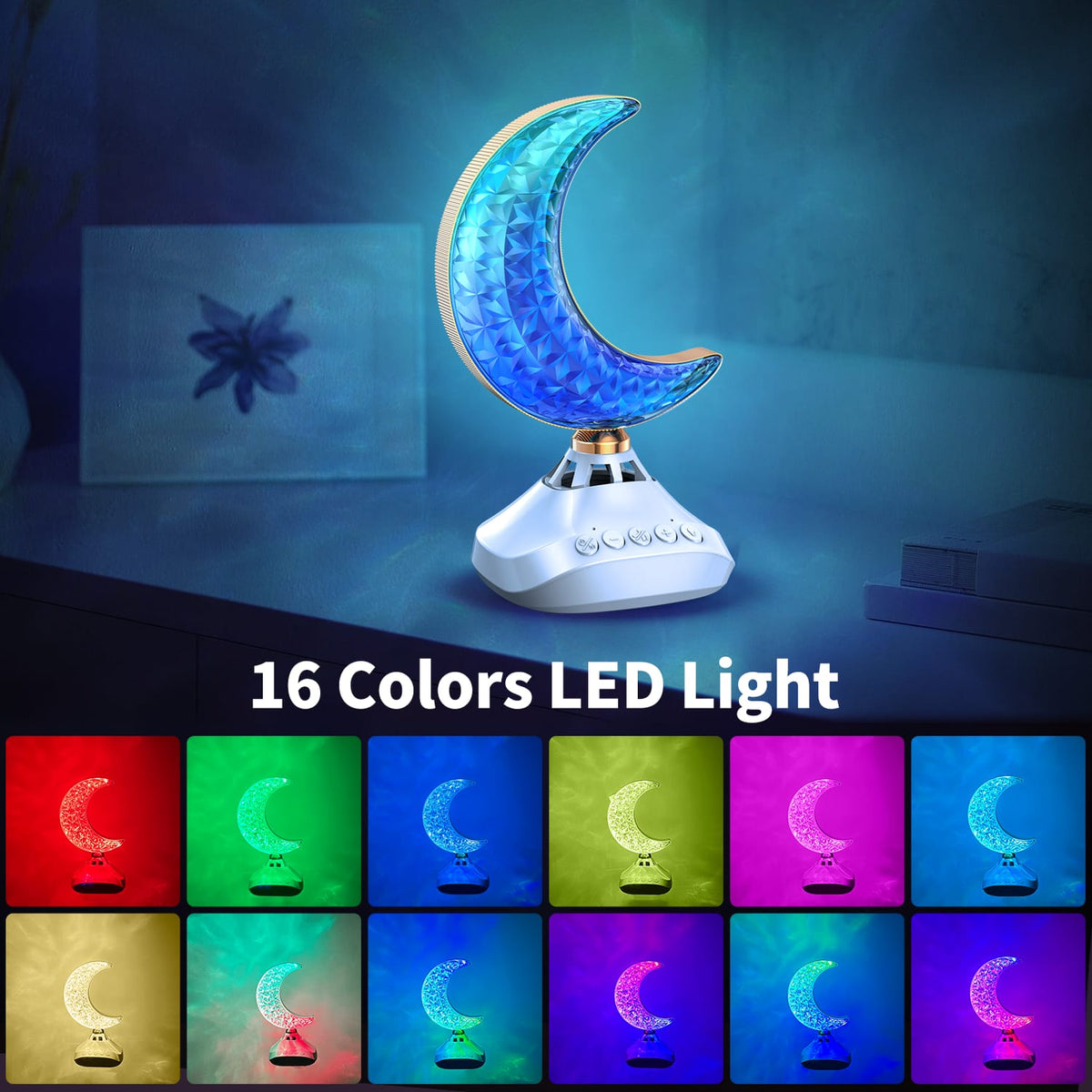 Moon Light Desk Lamp Quran Speaker SQ-830