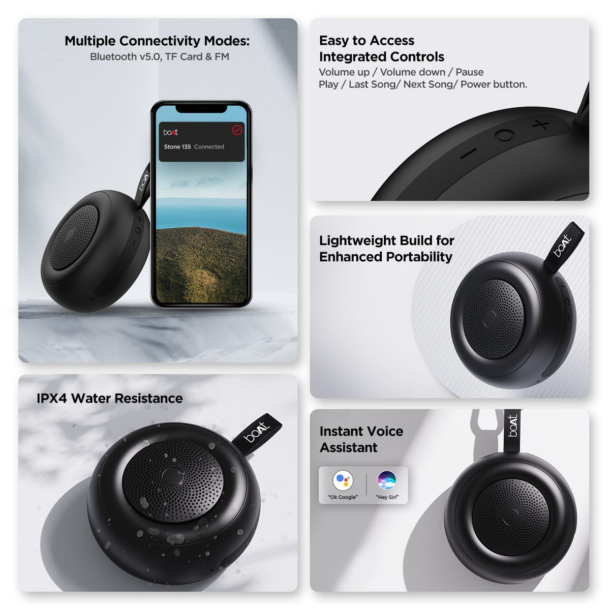 boAt Stone135 Wireless Bluetooth Speaker