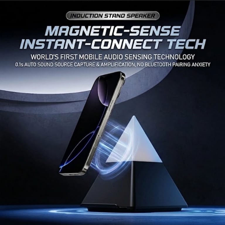 Magnetic Induction & Bluetooth Multi-Functional Speaker IM02