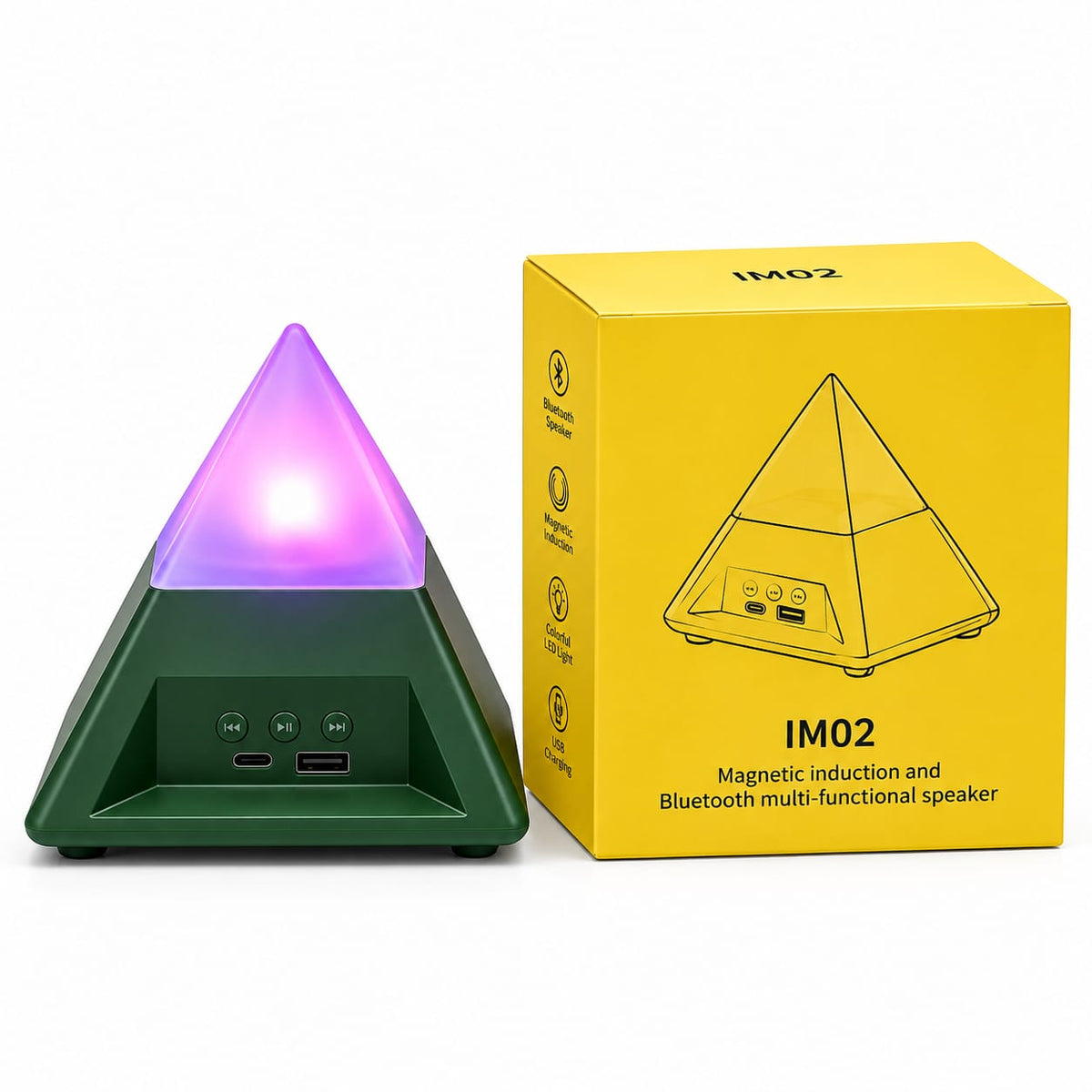Magnetic Induction & Bluetooth Multi-Functional Speaker IM02