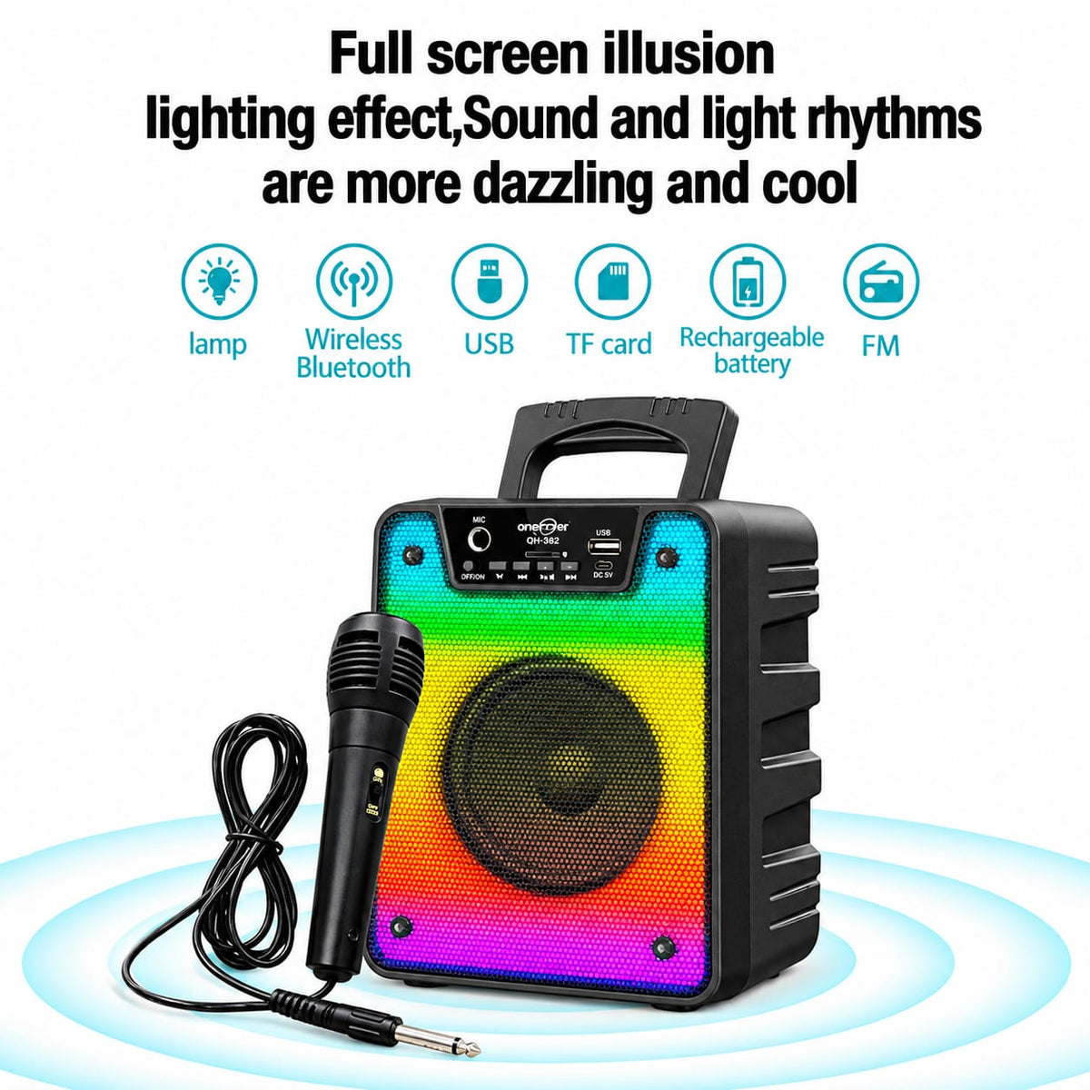 Greatnice 4-Inch Wireless Bluetooth Speaker GTS-1868