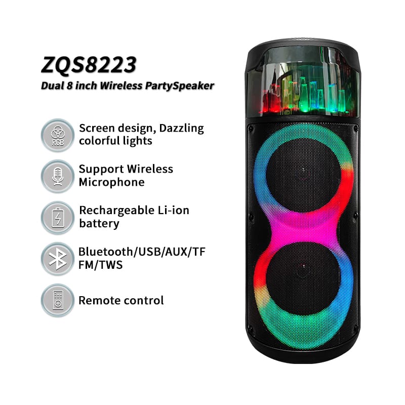 SinG-e Wireless Portable Bluetooth Speaker ZQS8223