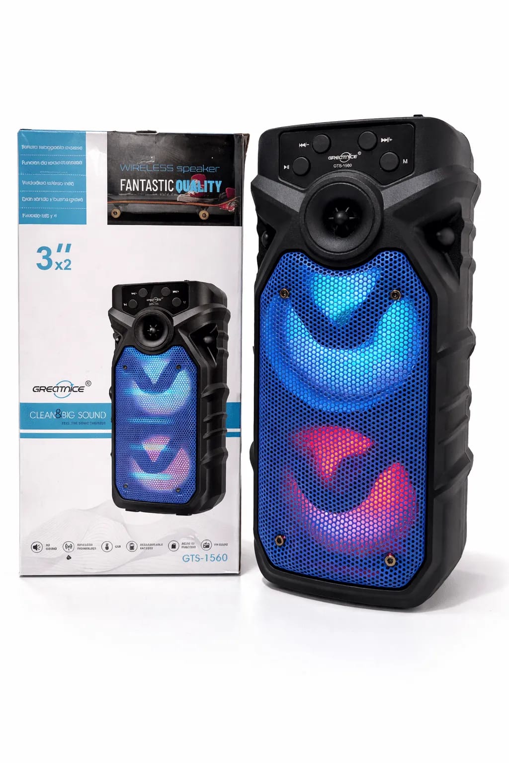 Greatnice Wireless Bluetooth Speaker GTS-1560