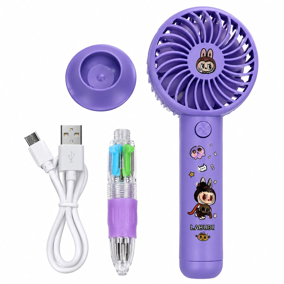 Portable Mini Handheld USB Rechargeable Fan QS-81
