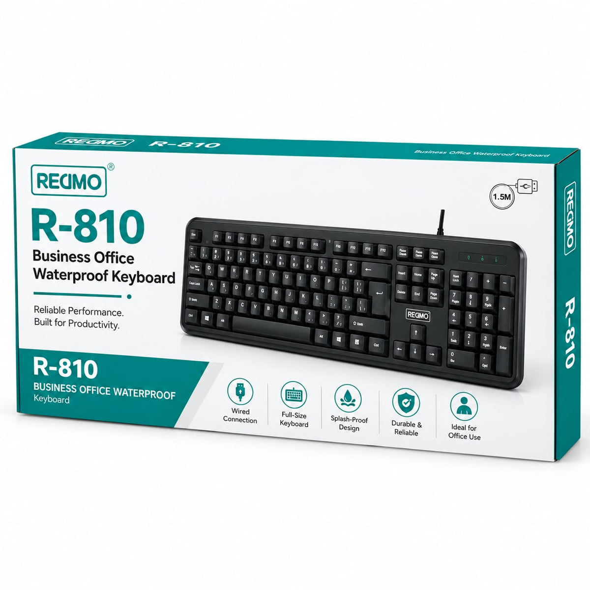 REDMO Wired Keyboard R-810