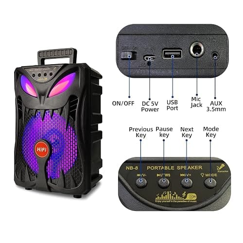 Portable Wireless Bluetooth Speaker N8