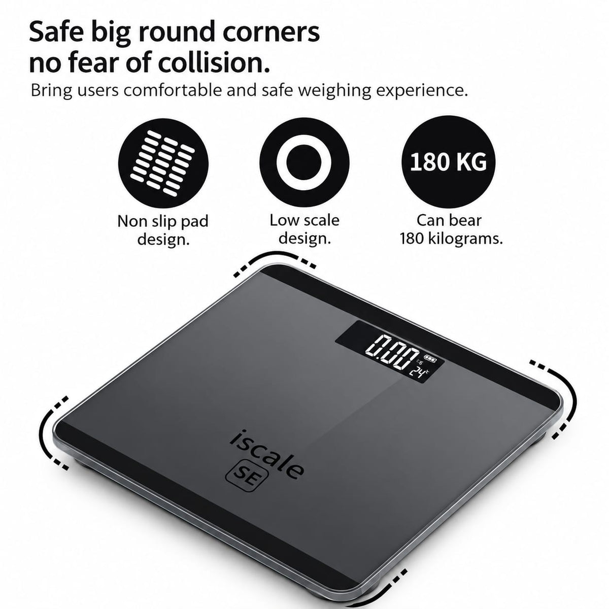 Iscale Digital Weight Machine upto 180KG