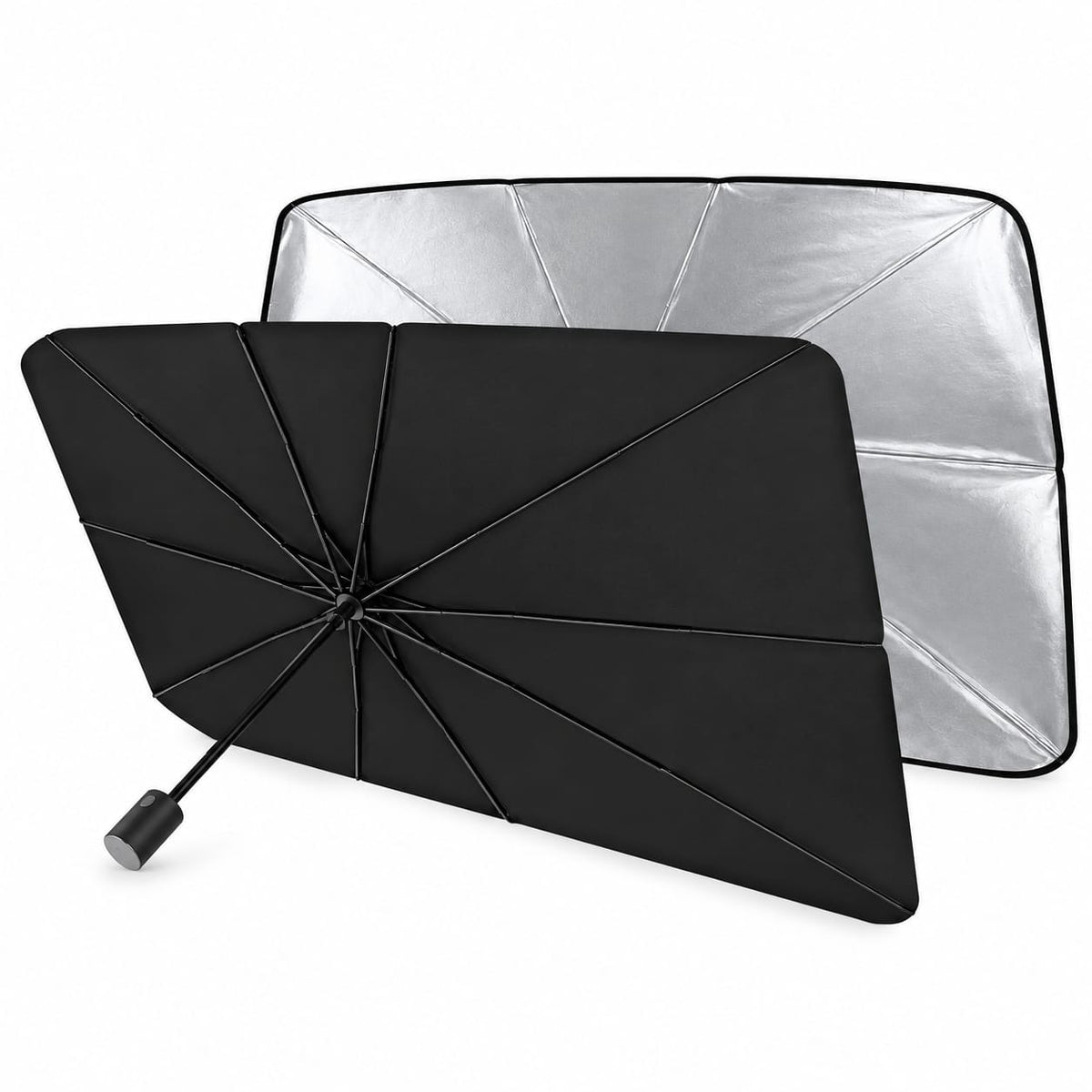 Brella Shield Foldable Car Windshield Sun Shade – Umbrella Style