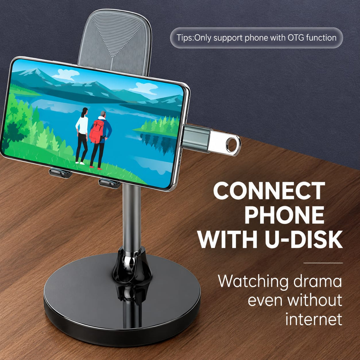 محول من نوع LDNIO Type-C إلى USB A بتقنية OTG طراز LC140