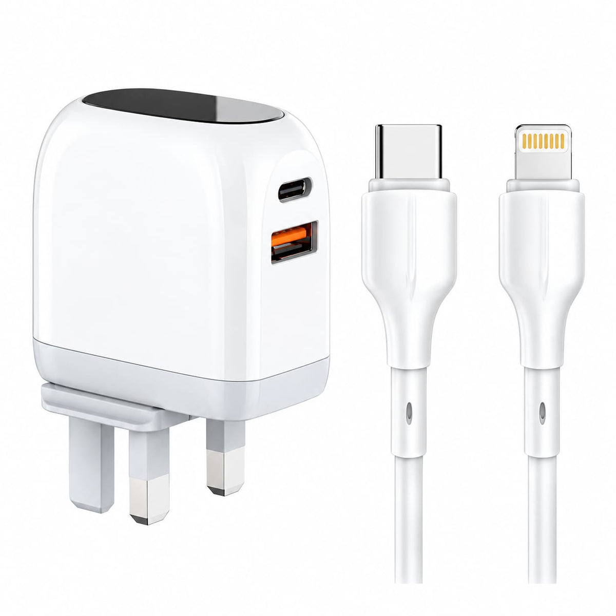 LDNIO 30W PD Fast Charger with Type-C to Lightning Cable A2522C