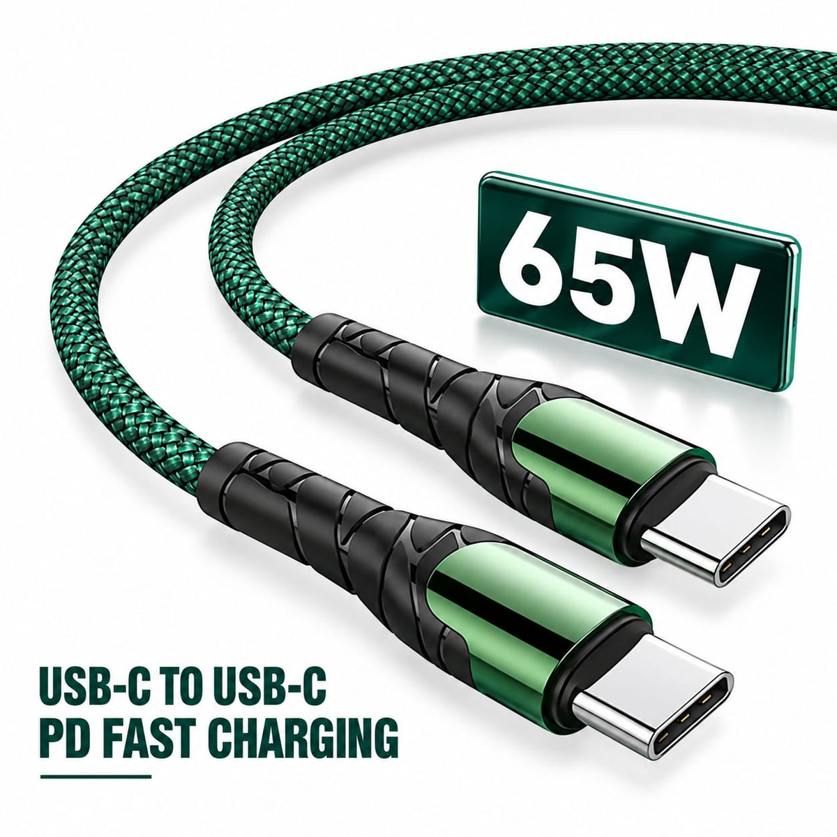 LDNIO USB-C to USB-C Fast Charging Cable 2M LC120