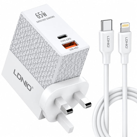 LDNIO 65W PD Mini Quick Charger A2620C