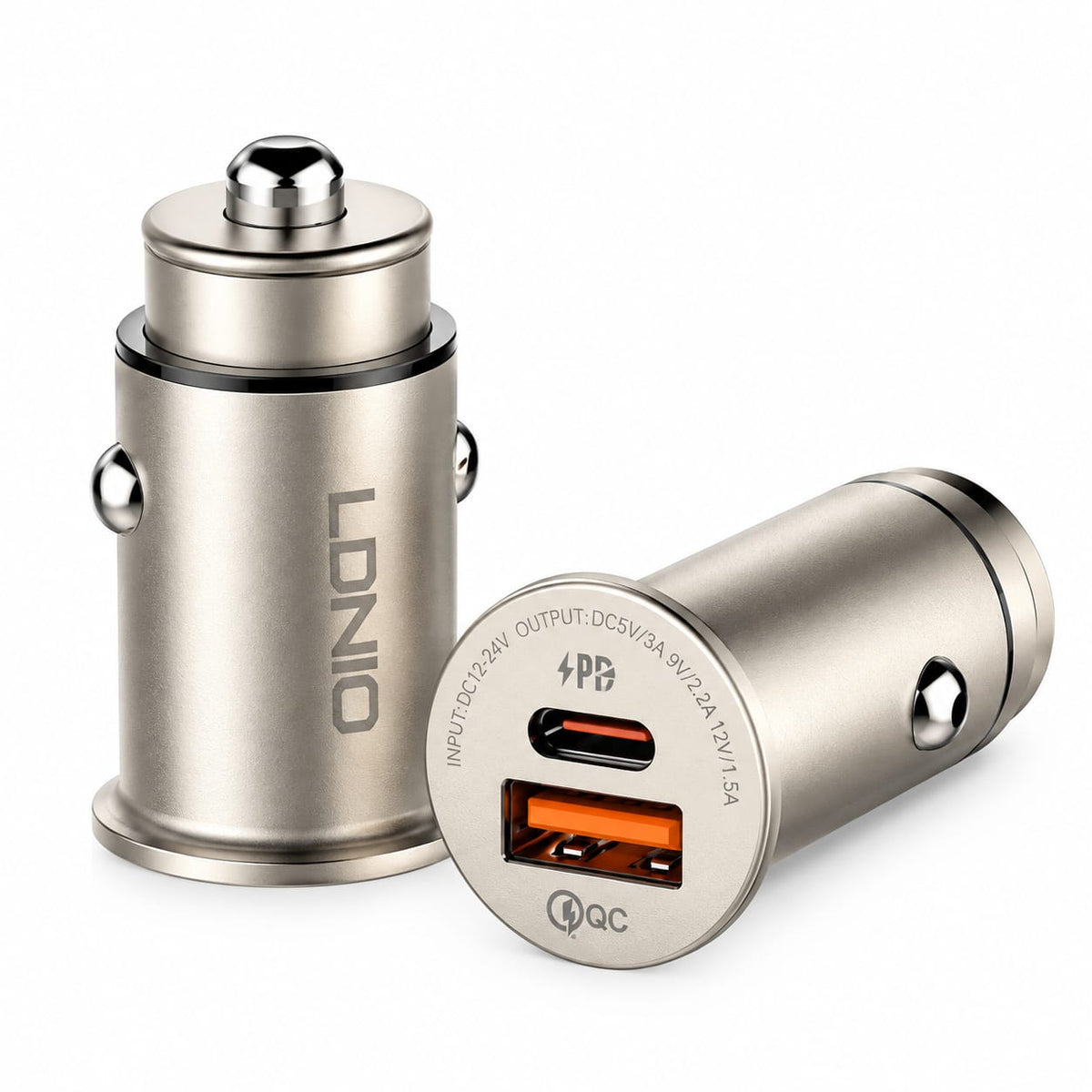 LDNIO 30W Fast Car Charger C506Q