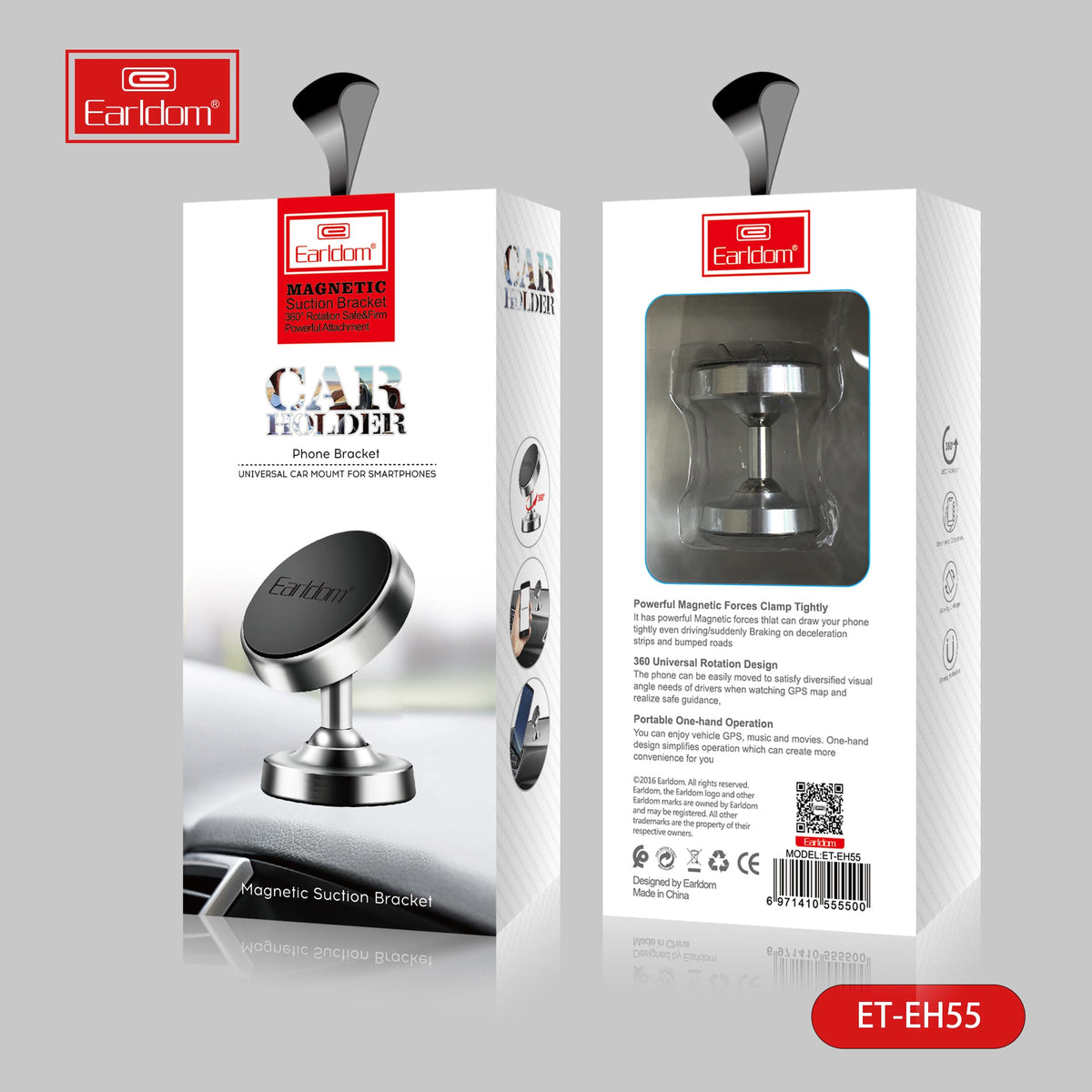 Earldom Magnetic Car Phone Holder EH55