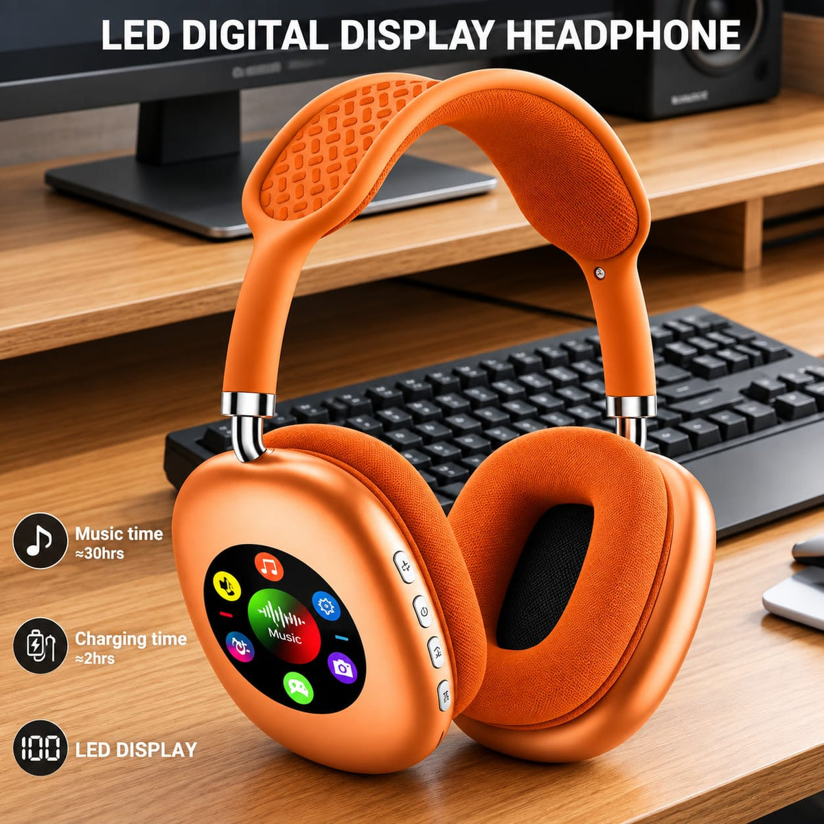 AKZ 615A Wireless Bluetooth Headphones