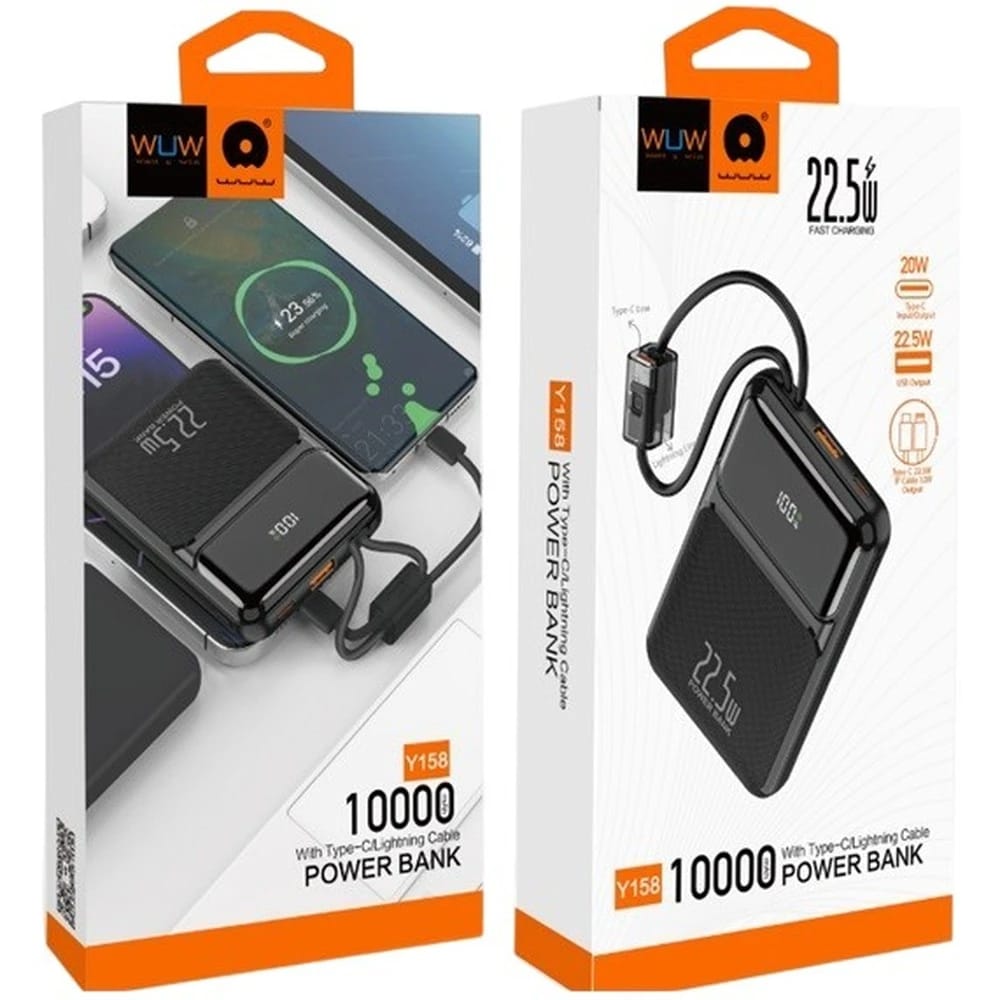 WUW 10000mAh Power Bank Y158