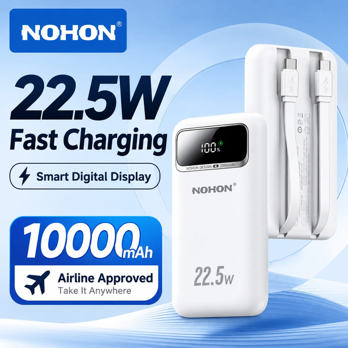 NOHON 20000mAh Power Bank P07