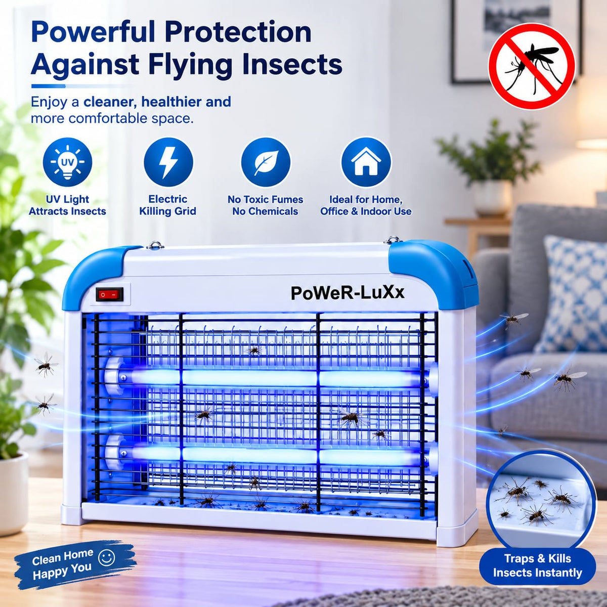 PoWeR-LuXx Electric Insect Killer PIK-20
