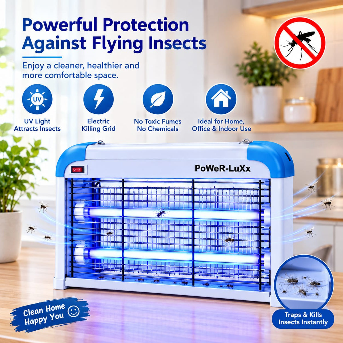 PoWeR-LuXx Electric Insect Killer PIK-30