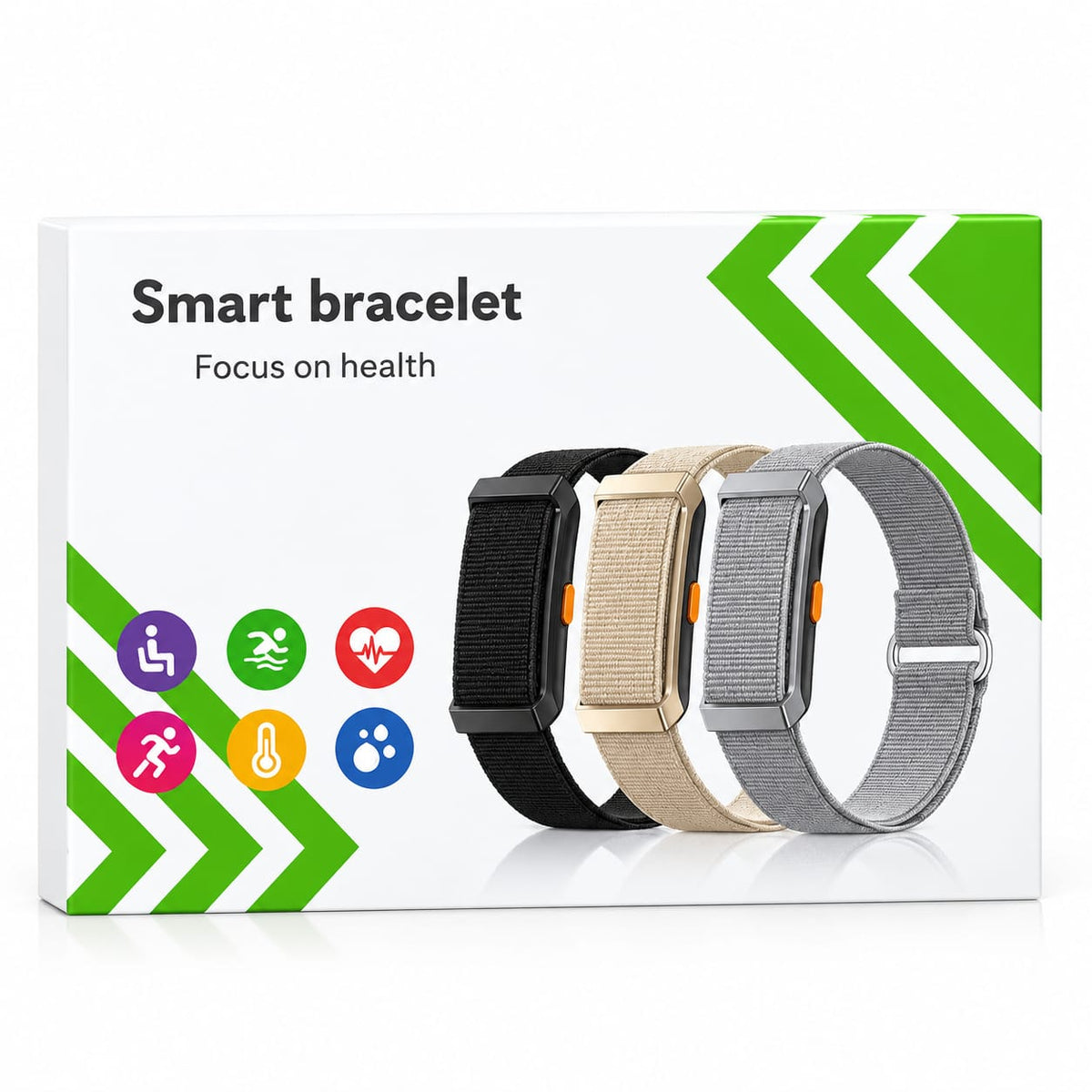 B11 Screenless Smart Fitness Band