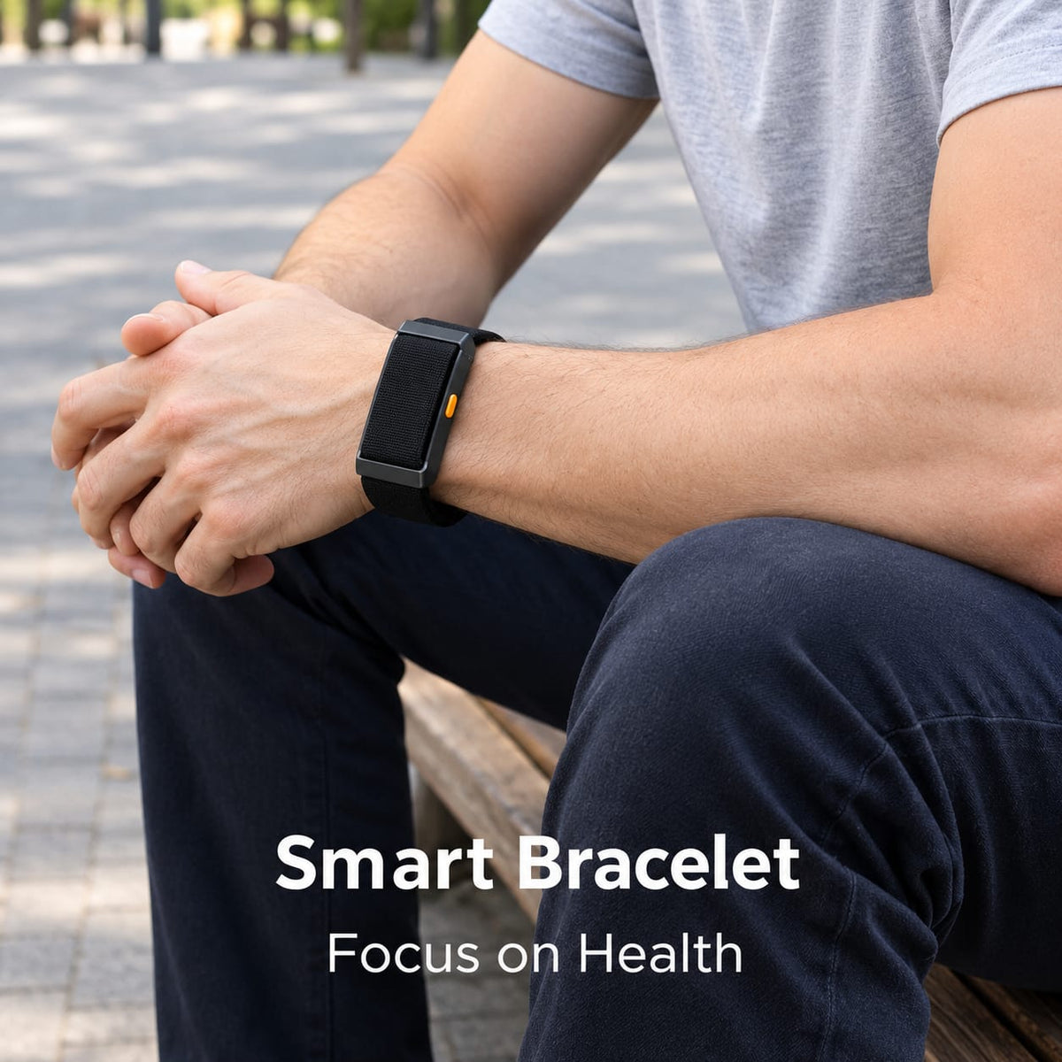 B11 Screenless Smart Fitness Band