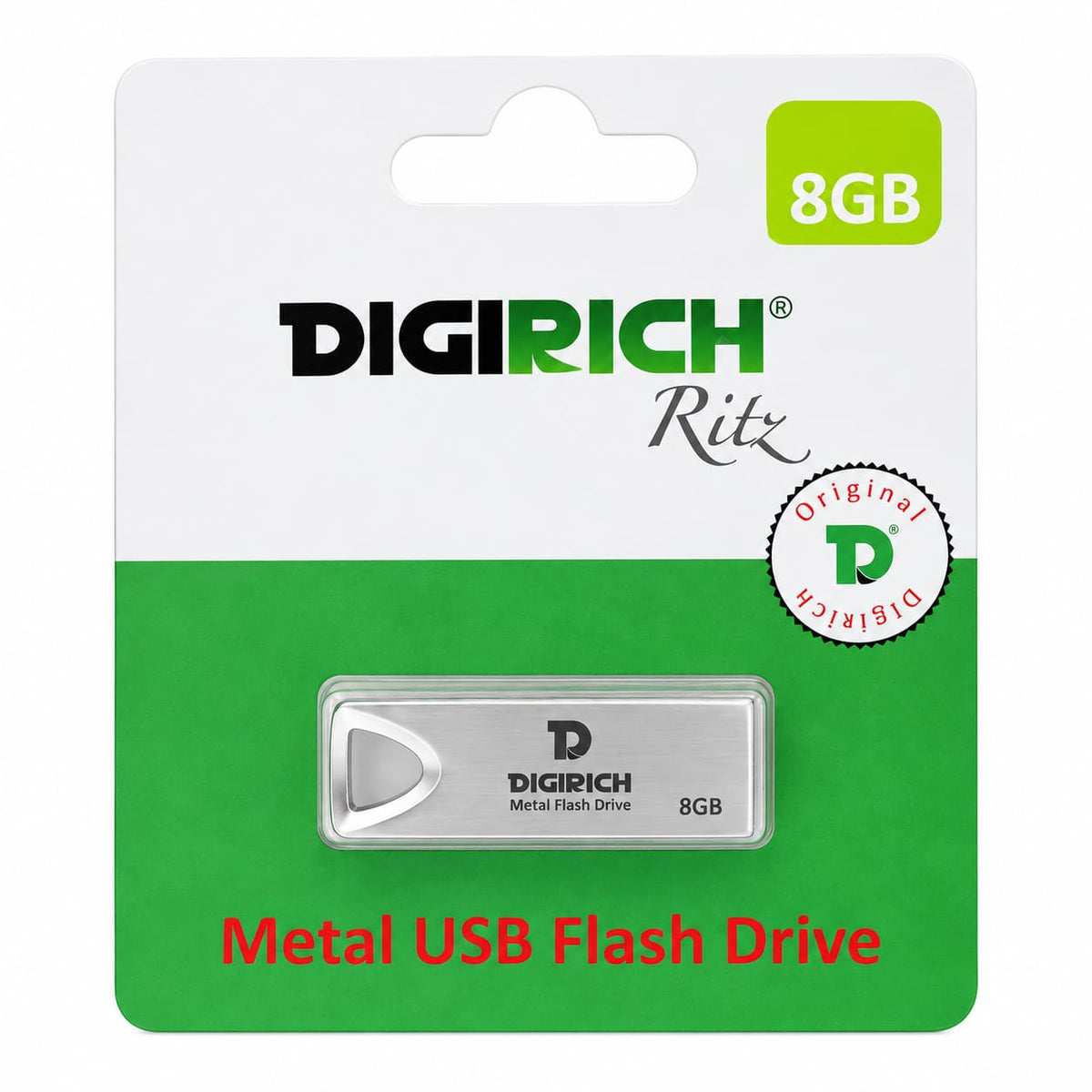 DIGIRICH Ritz 8GB Metal USB Flash Drive