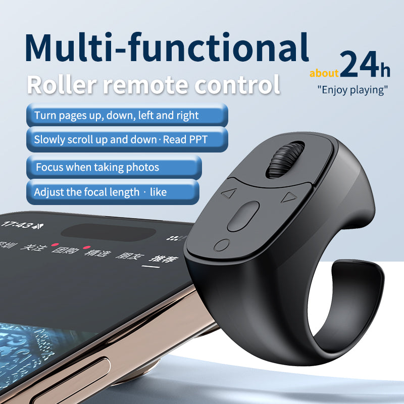 Multifunction Mobile Phone Ring Remote Control JX-11