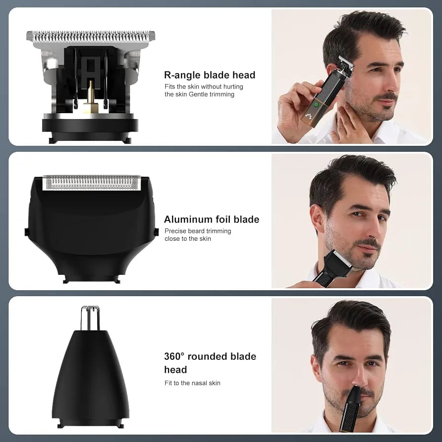 AOLAi 3-in-1 Rechargeable Men's Grooming Kit AL-6199