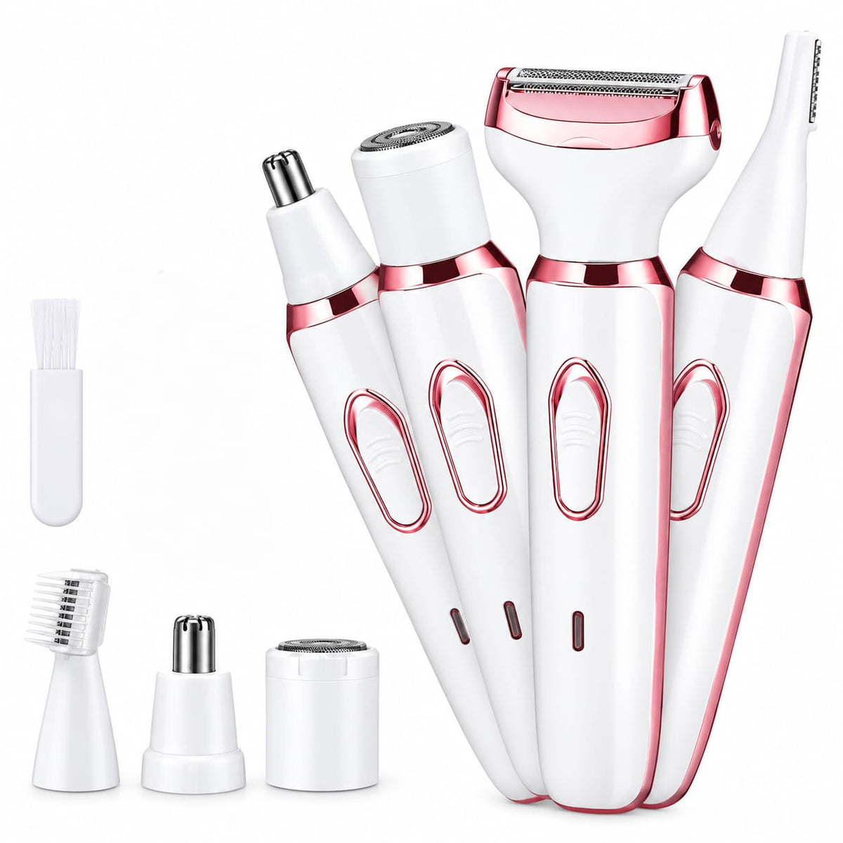 Lady Shaver Beauty Kit – 4-in-1 USB Rechargeable Grooming System
