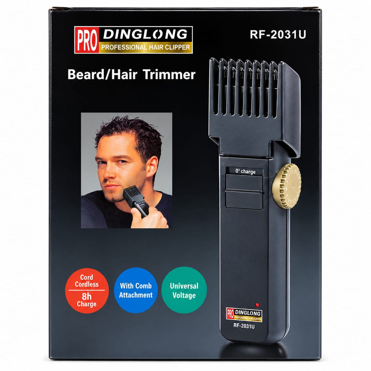 DINGLONG  Beard & Hair Trimmer RF-2031U