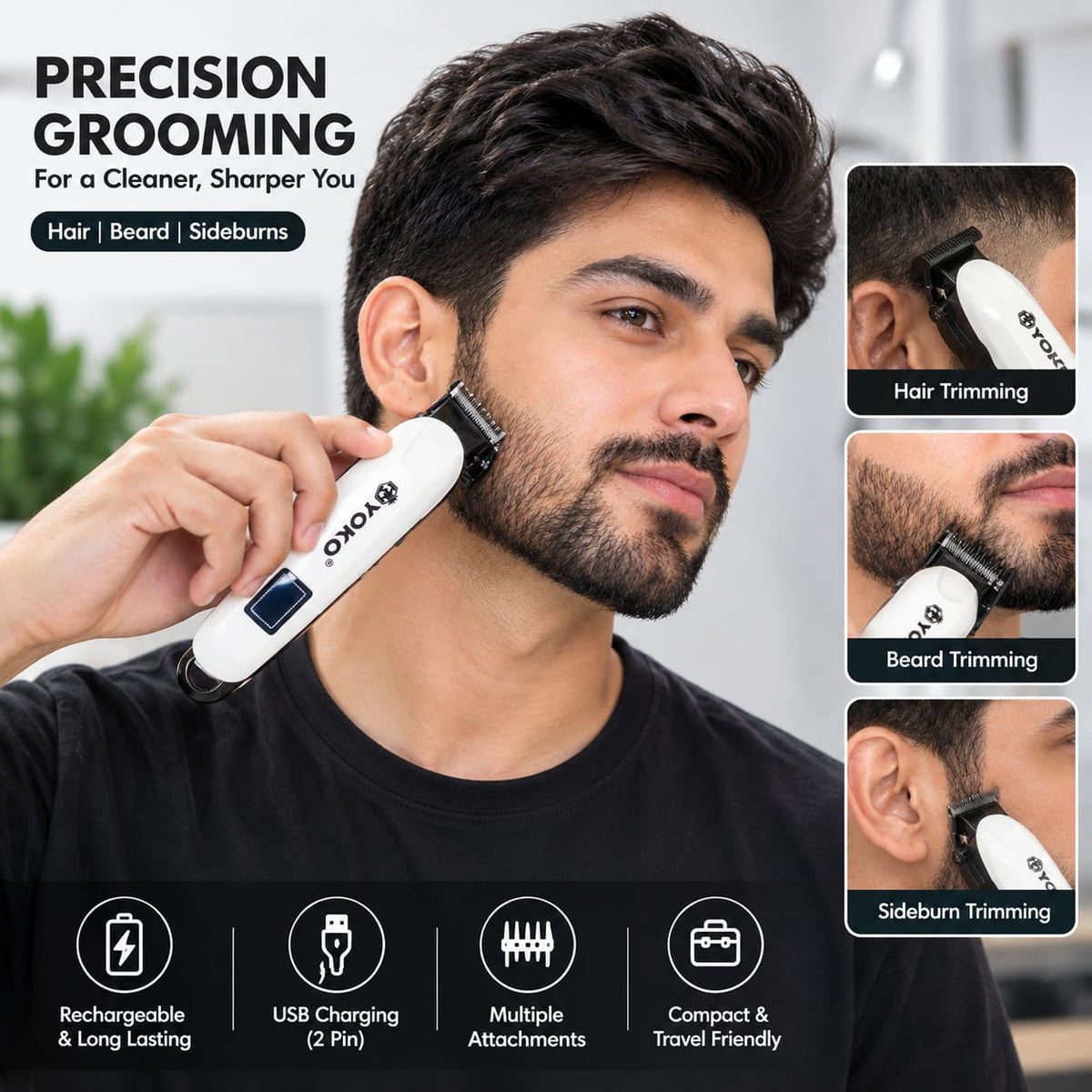 YOKO Professional Hair Clipper YK-809