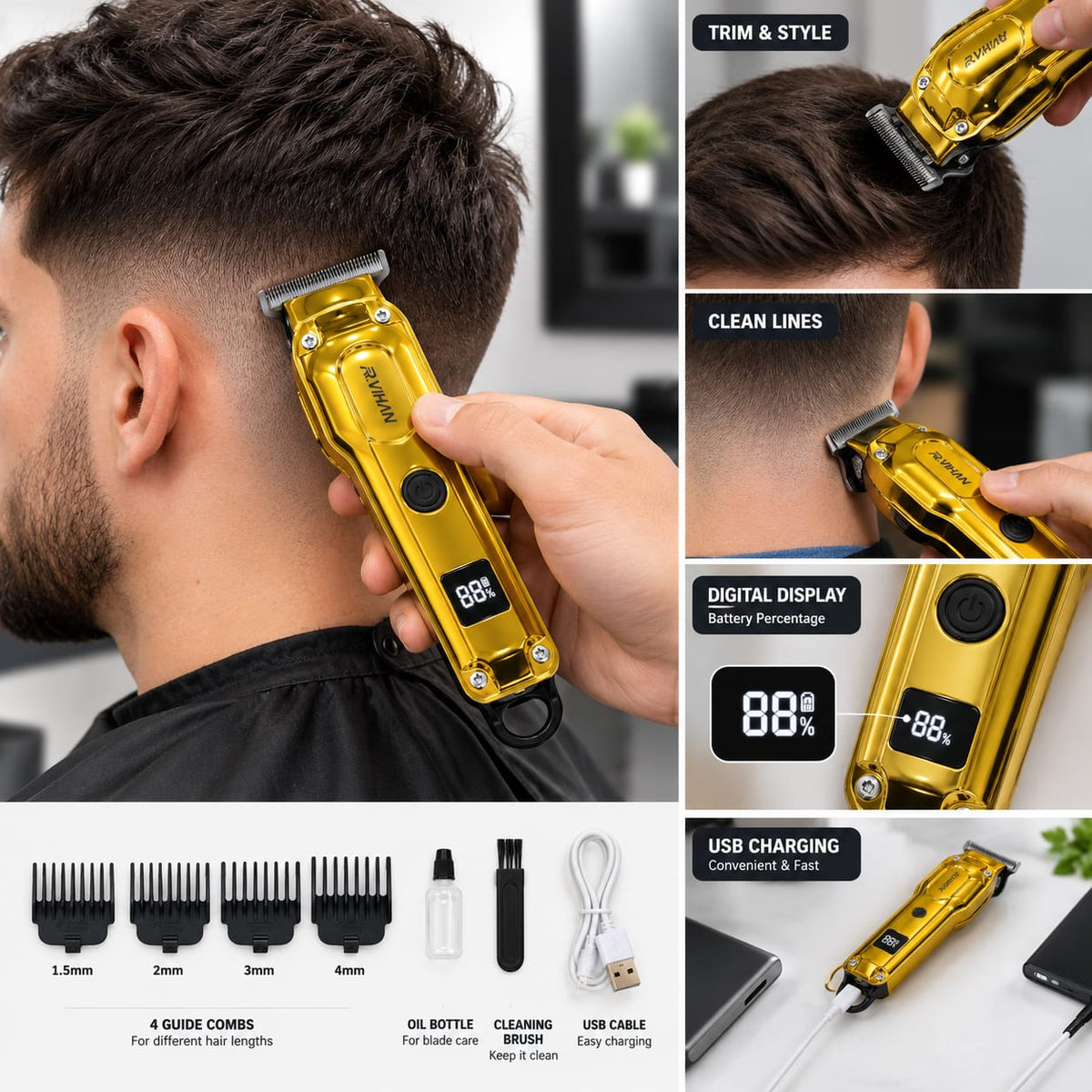 R.VIHAN Little Mini Clipper TJ-6092