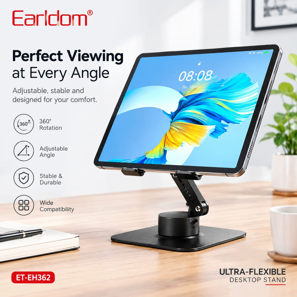 Earldom Ultra-Flexible Desktop Stand EH362