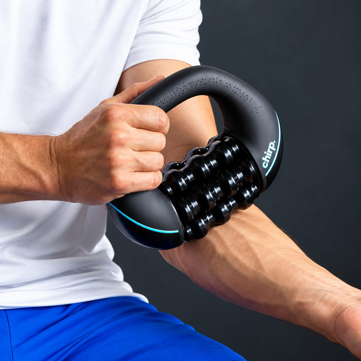 Powered Rolling Massager – Rechargeable Deep Tissue Massage Roller