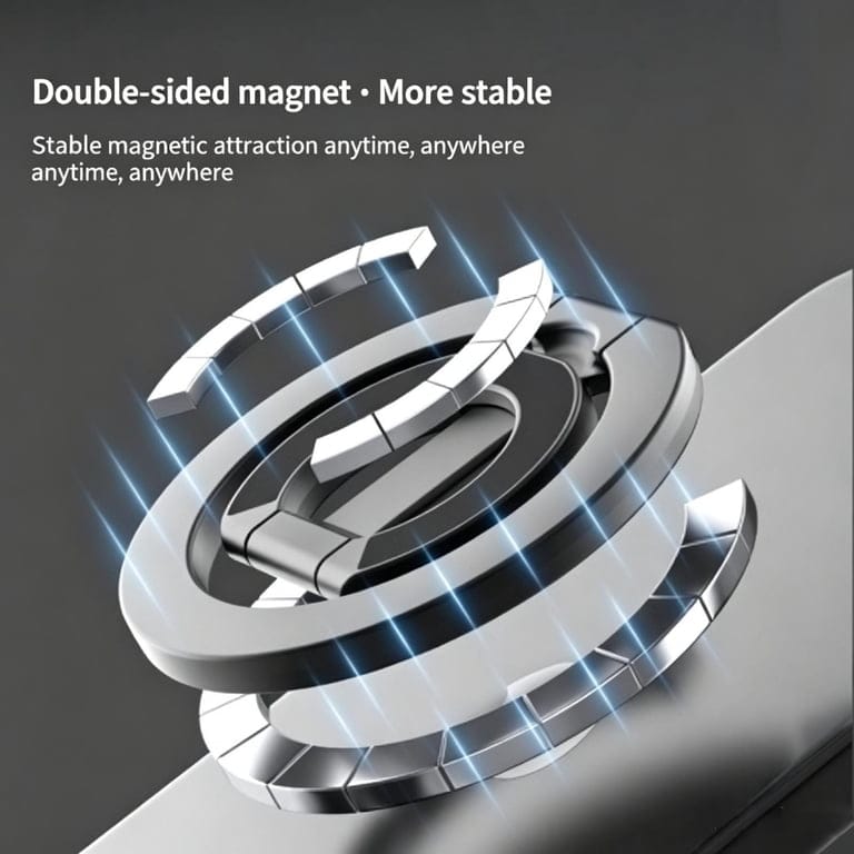 Magnetic Phone Ring Holder & Stand