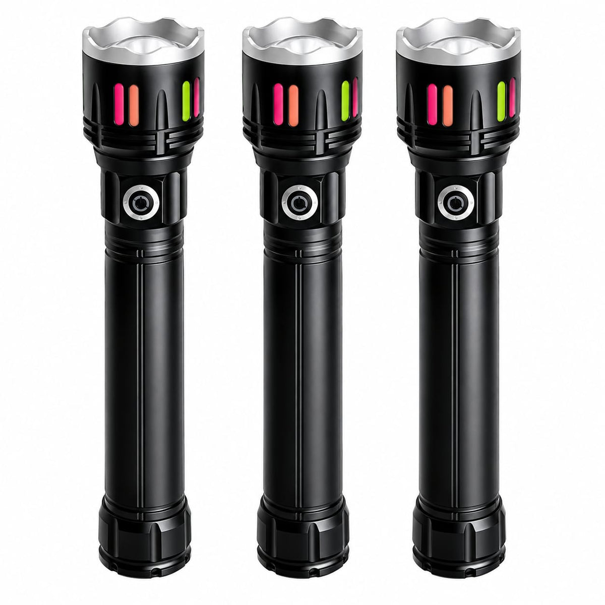 GHS 3-in-1 Rechargeable LED Flashlight Combo TC-26330