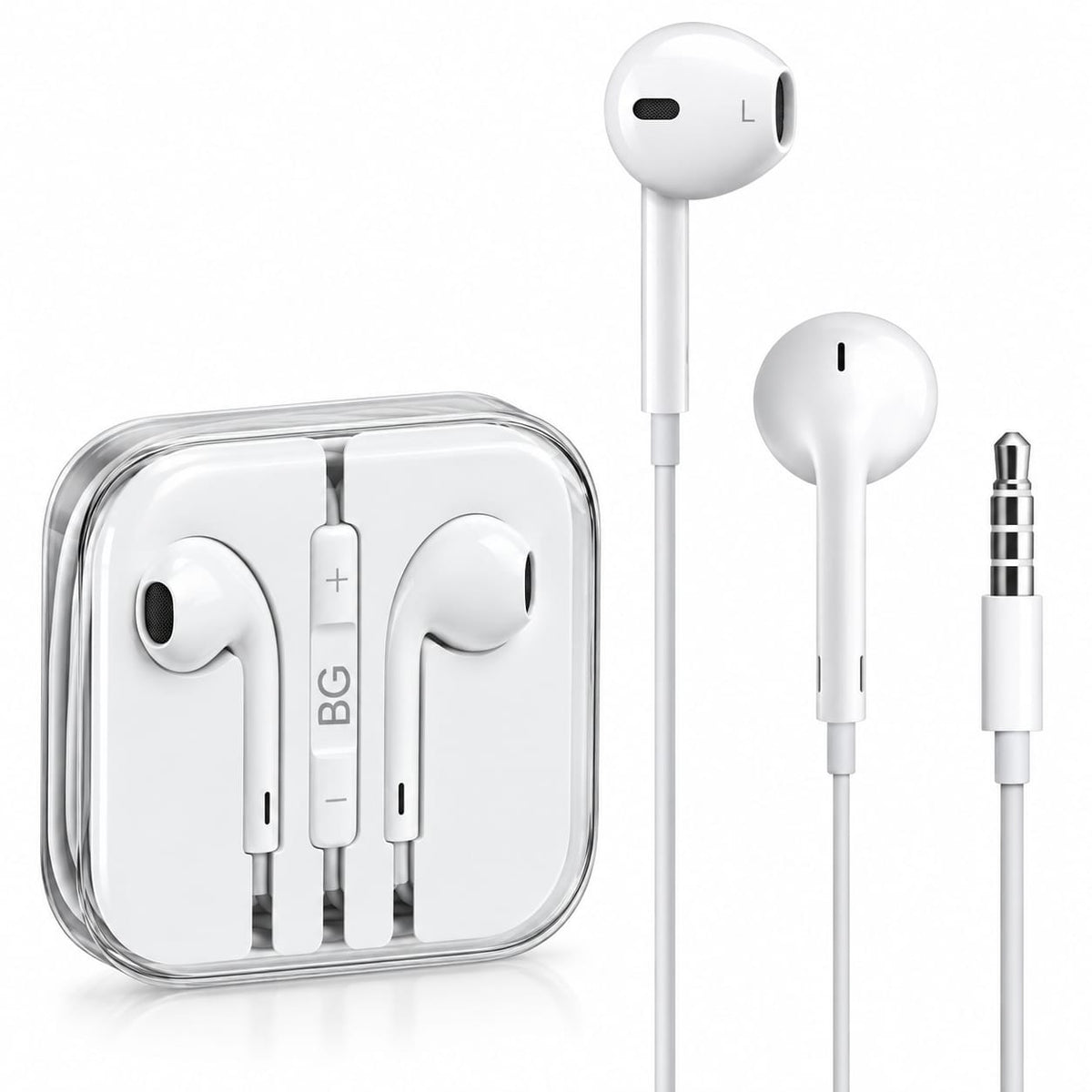BG Dynamic Wired Earphones with Mic 3003