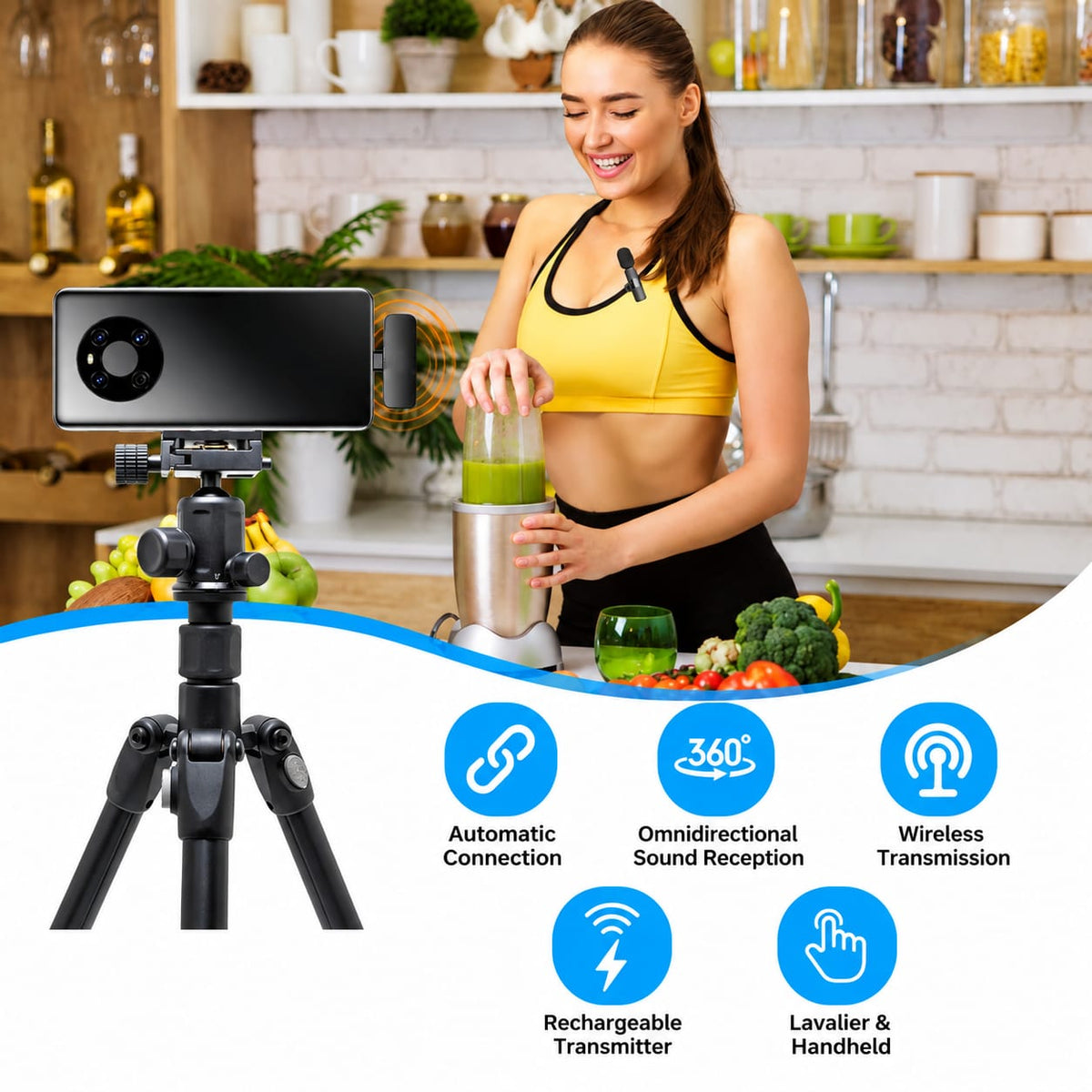 K8 Wireless Microphone