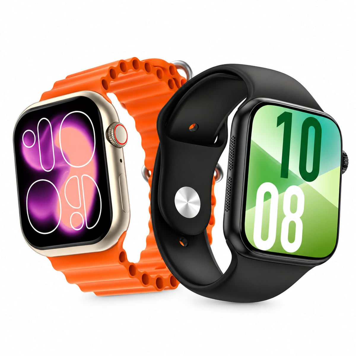 Modio MW12 Pro Smart Watch – 7+1 Straps with Wireless Charging