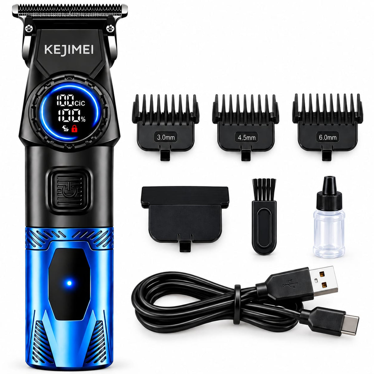 KEJIMEI Professional Rechargeable Hair Trimmer K-8089